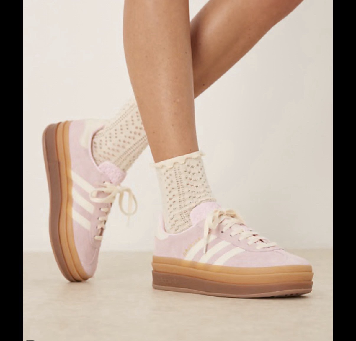 Platform Adidas Gazelles