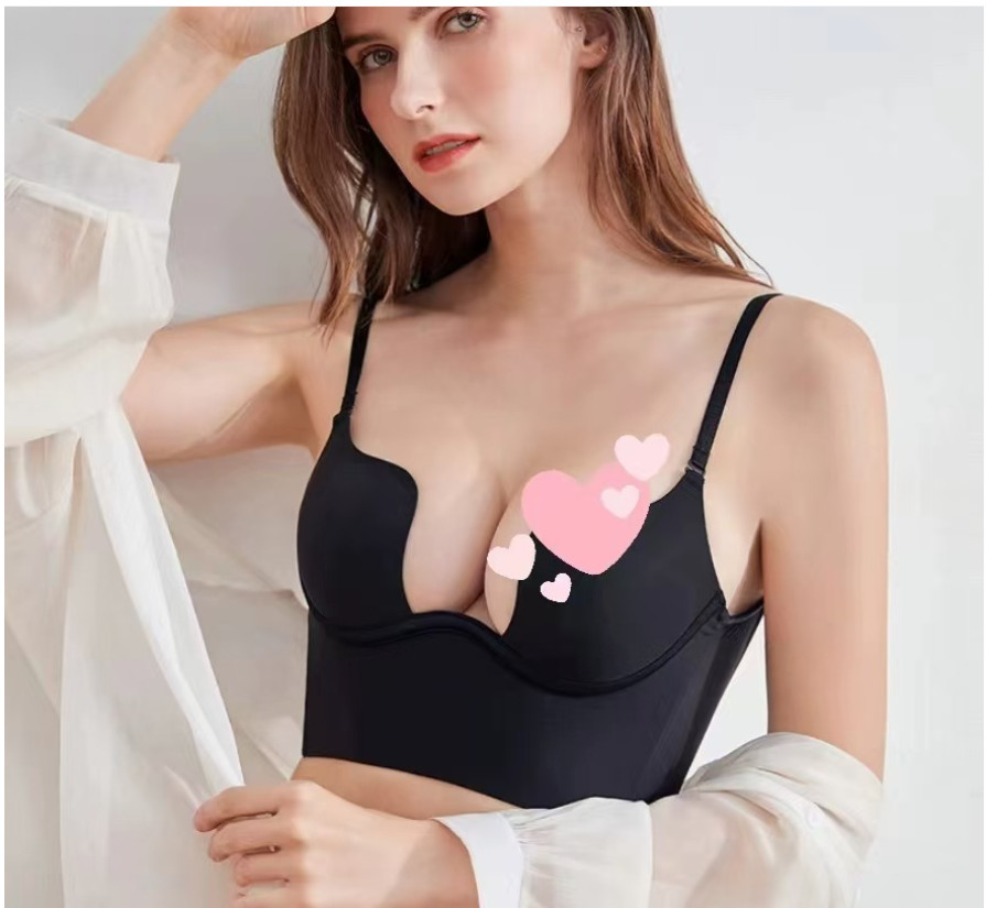 Large Size 44 ABCDEFGH Lingerie Beautiful Back Underwear Female Sexy U-Back Bra