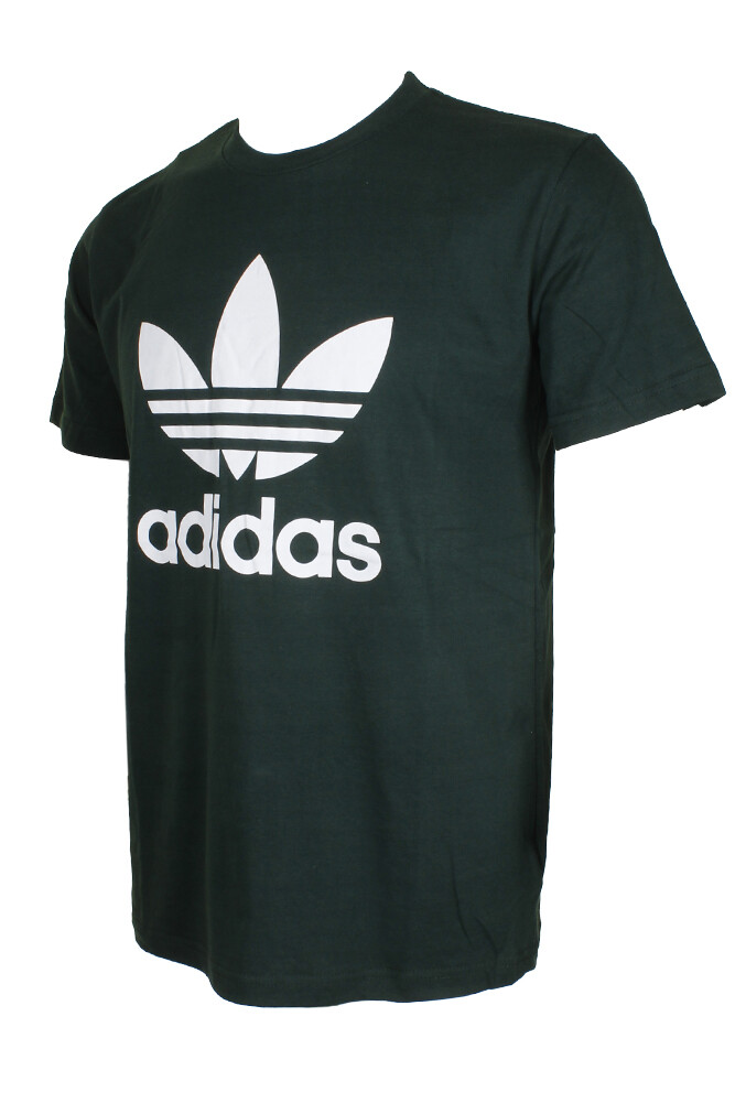 Adidas Men’s T-Shirt Trefoil Logo Design Graphic Classic Short Sleeve Shirt