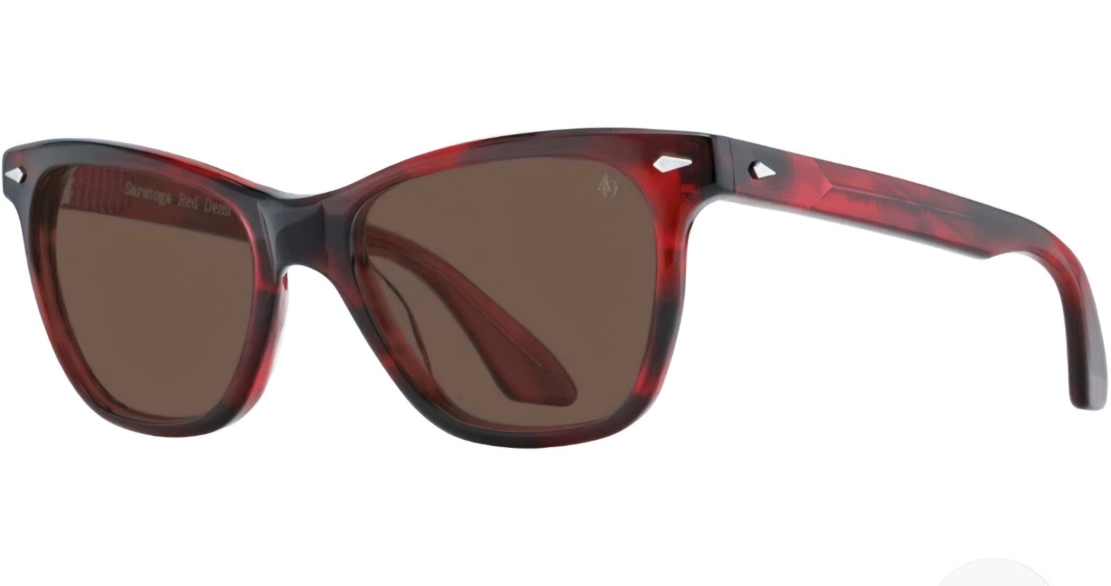 AO American Optical Saratoga #7 Red Demi New Sunglasses