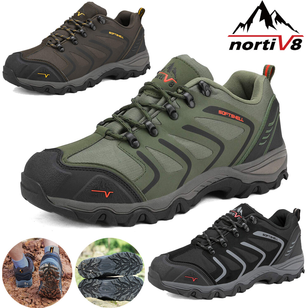 Nortiv 8 Men’s Hiking Boots Waterproof Outdoor Backpacking Work Shoes US 6.5-13