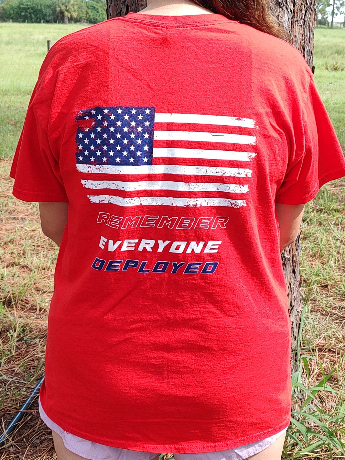 R.E.D. Friday – Remember Everyone Deployed – Red T-shirt