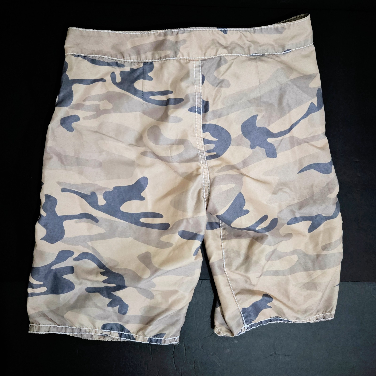 True Religion Mens Camo Swim Board Shorts Pockets High Rise Size 34 Sri Lanka
