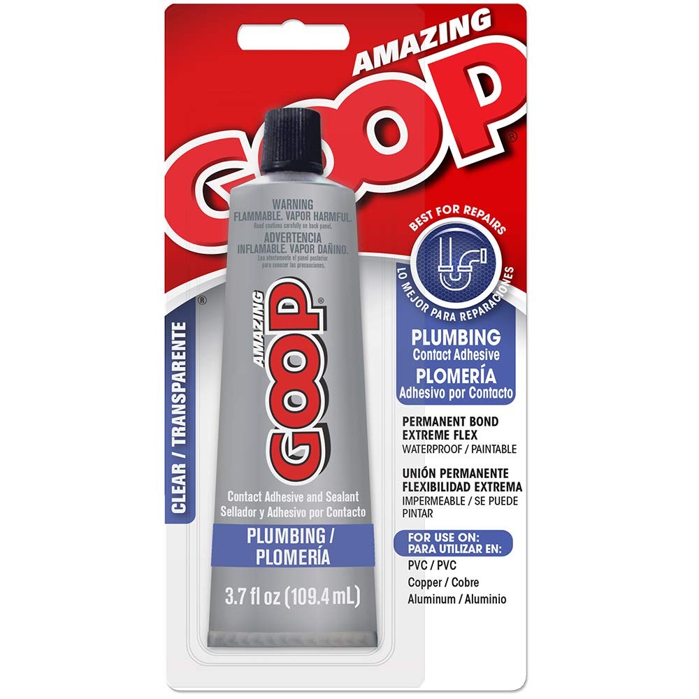 3.7 oz Eclectic Products 150011 Amazing Goop Plumbing Adhesive Oz., Clear
