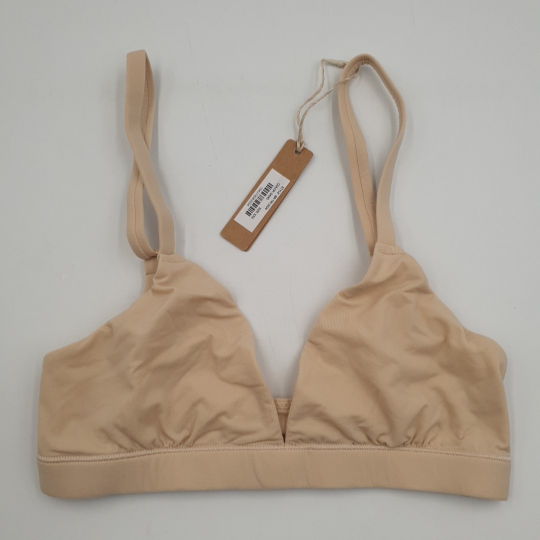 SKIMS Fits Everybody Triangle Bralette Sand XXS–XXL Supersoft Comfort BNWT