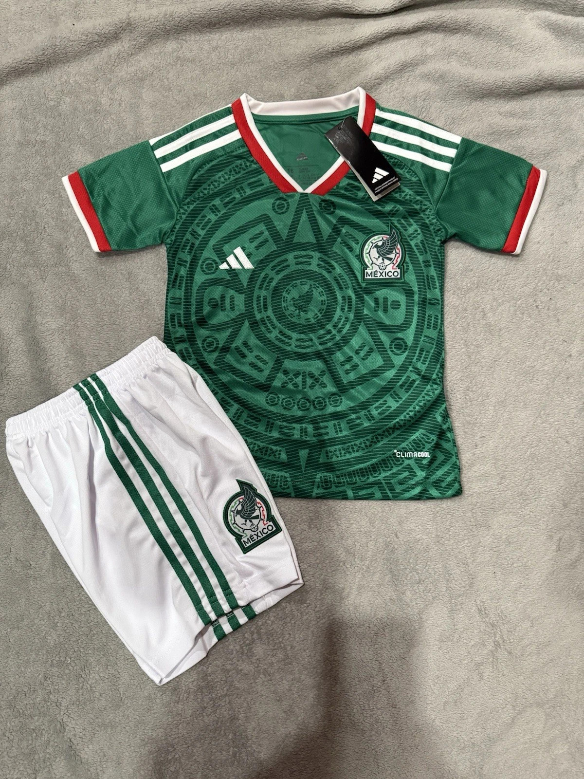 Mexico KIDS Shirt Home Jersey 2026 All sizes childrens Sports Uniform