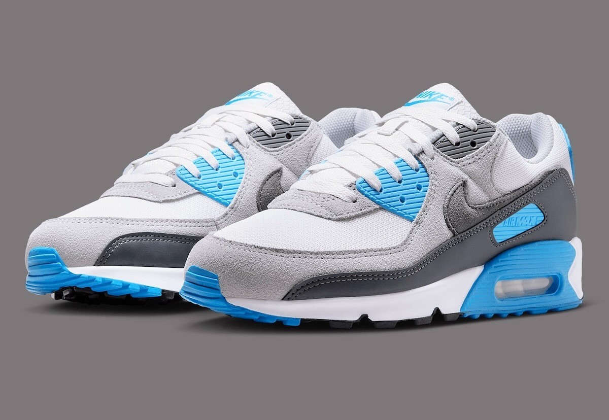 Nike Air Max 90 Shoes Platinum Tint Iron Grey DM0029-019 Men’s Multi Size NEW