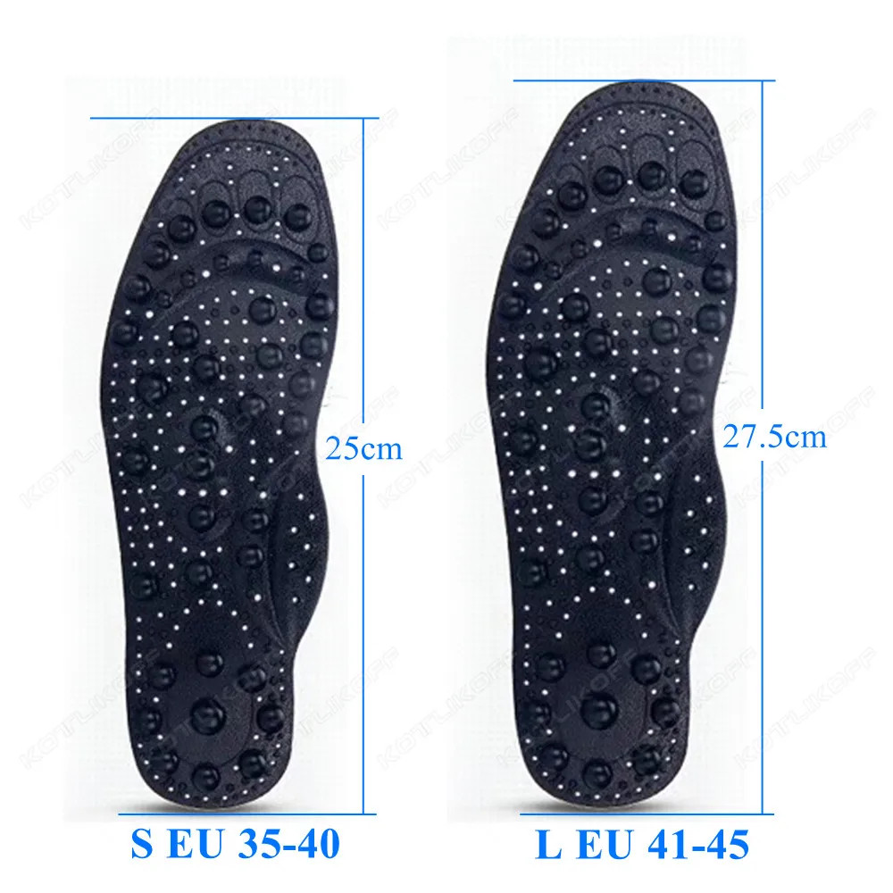 Enhanced Magnetic Therapy Massage Insoles Foot Acupressure Point Therapy Body