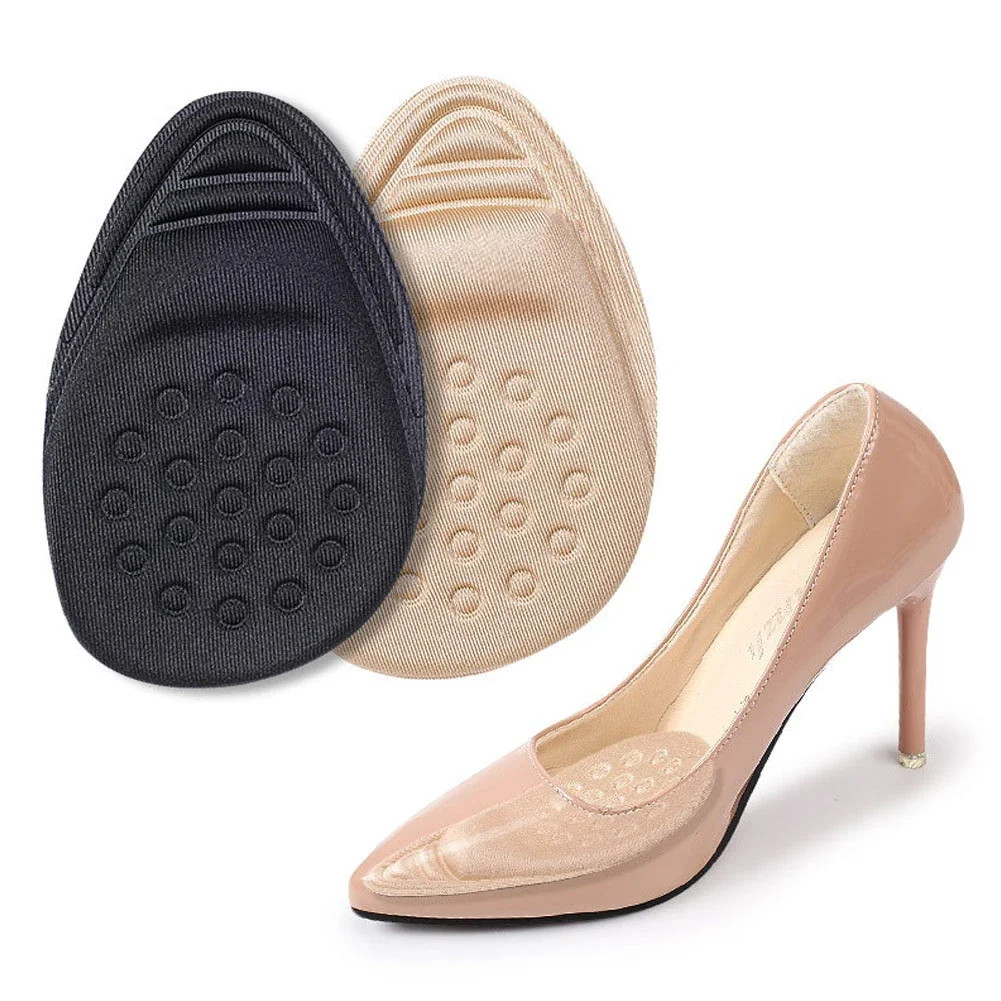 Half Insoles for Shoes Inserts Forefoot Insert Non-Slip Sole Cushion Reduce Shoe