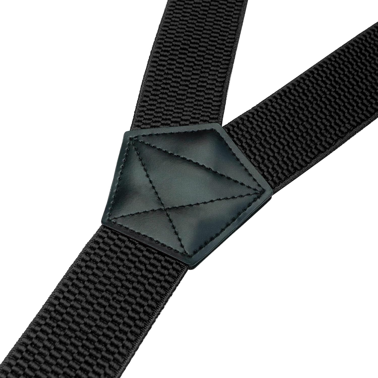 1.48″ Wide Heavy Duty Suspender with 4 Swivel Hooks for Jeans Pants