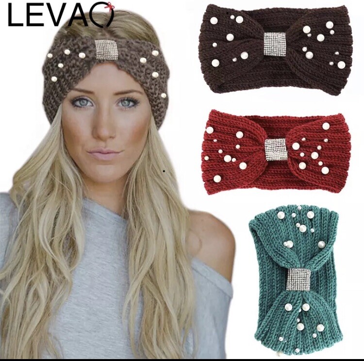 Winter Knitted Pearl Heardbond , very elegant two times $13