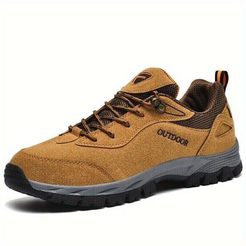 Men’s Outdoor Mountain Shoes Anti-slip Wear-resistant Sports Hiking Shoes Size