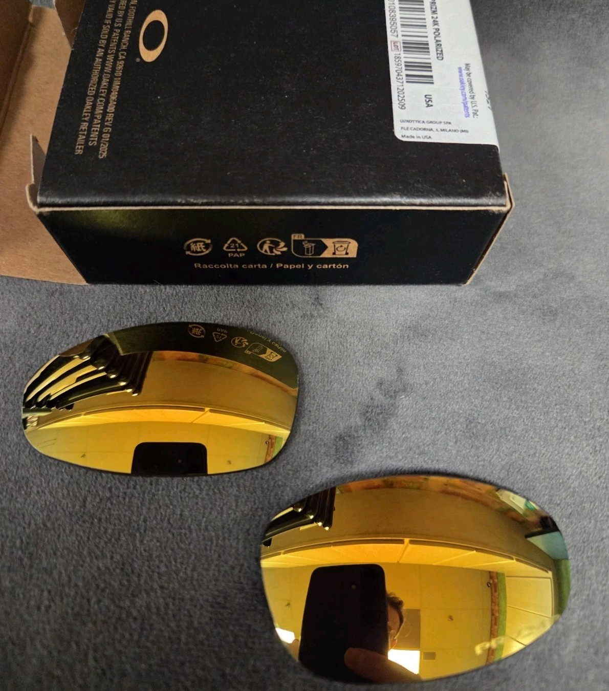 Authentic Oakley Juliet PRIZM 24K Iridium Polarized Custom Cut Lenses – OEM Fit