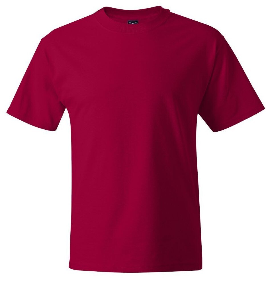 Hanes Beefy-T TALL T-Shirt 100% Cotton 518T Mens LT XLT 2XLT 3XLT 4XLT 5180