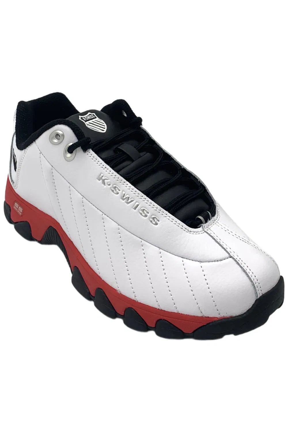 K-Swiss Men’s ST329 CMF Sneakers White/Red/Black