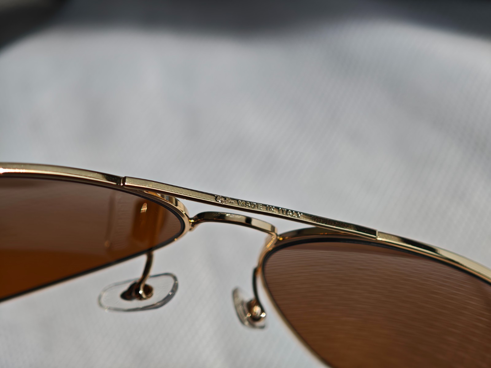 Ray Ban Aviator RB3025 Sunglasses 58mm Brown Lens/Gold Frame