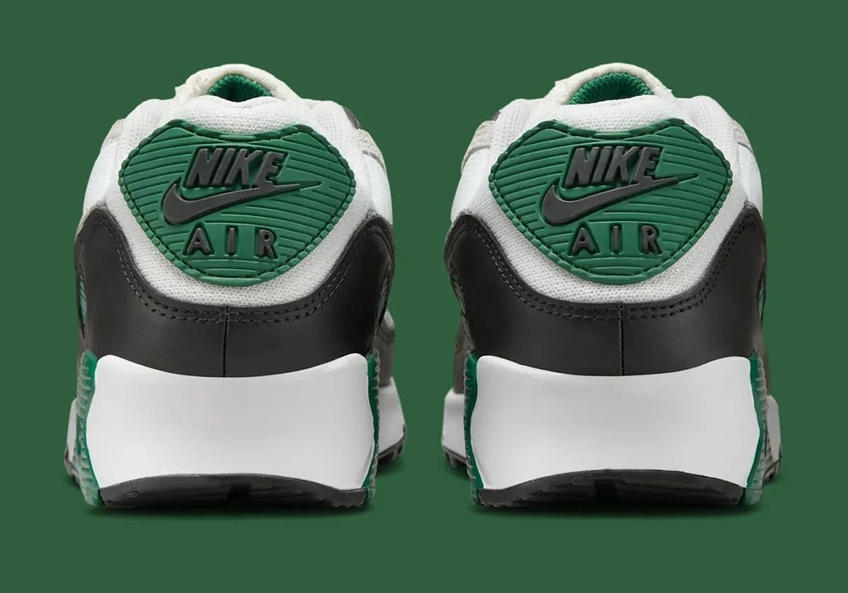 Nike Air Max 90 Shoes White Evergreen Smoke Gray DM0029-116 Mens Multi Size NEW