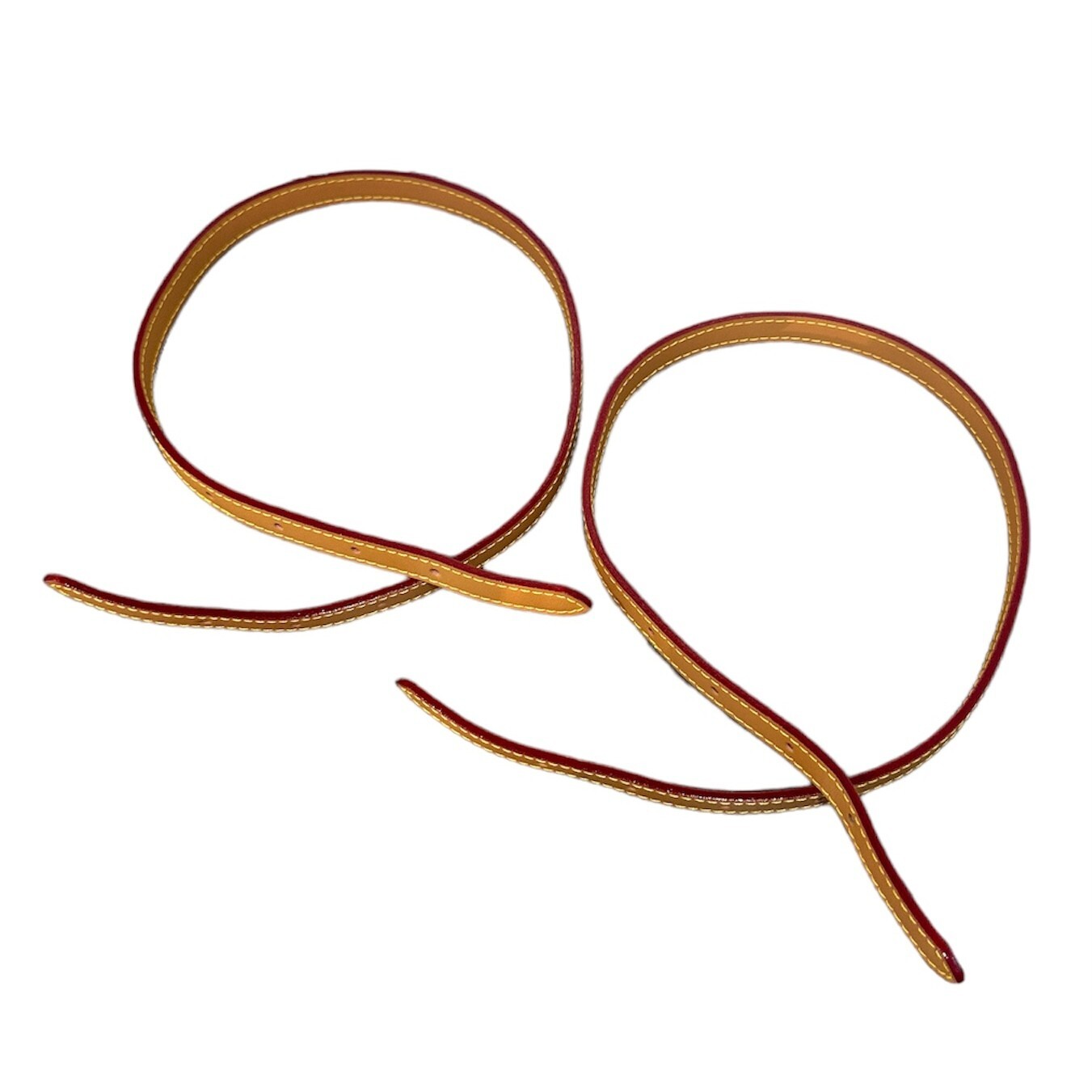 For Louis Vuitton Vachetta Leather Strap Replacement Bucket PM & GM Adjustable