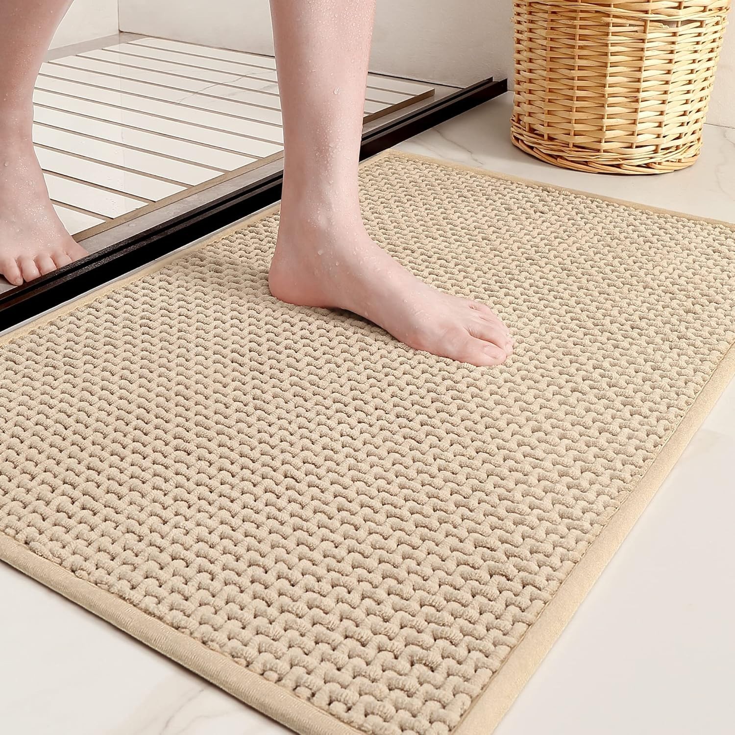 Absorbent Mat Floor Rug Home Toilet Door Foot Pad for Outdoor Bathroom