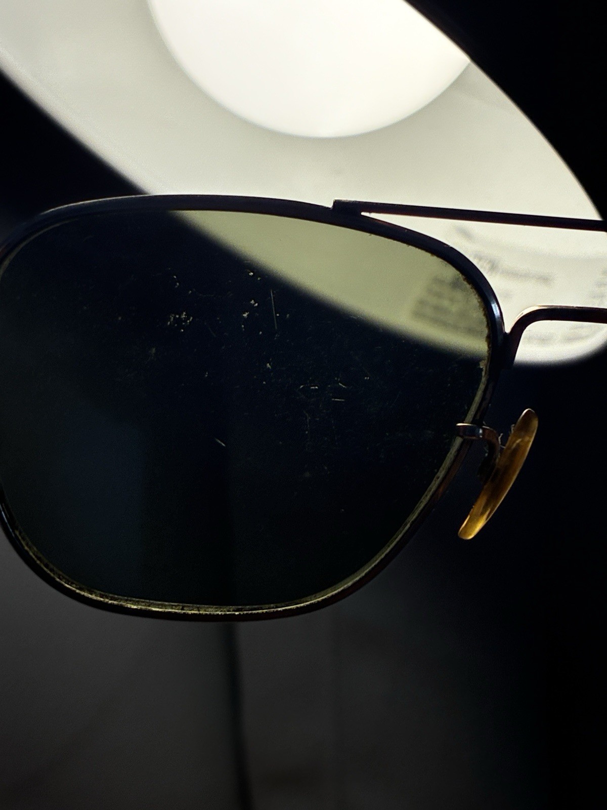American Optical 5 1/2 Gold Filled 1/10 12K GF Vintage Aviator Sunglasses Pilot