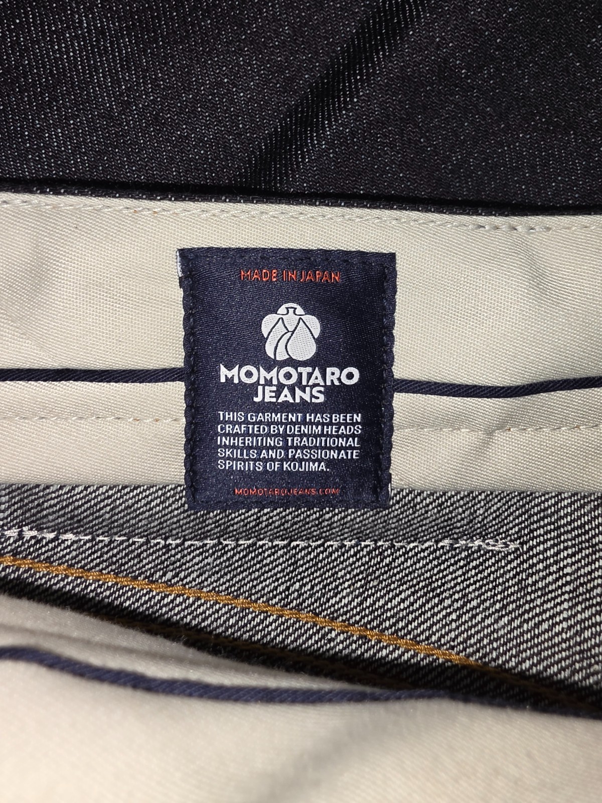 MOMOTARO JEANS “MMJB0400” #400 STANDARD WIDE BUTTON 14.7oz