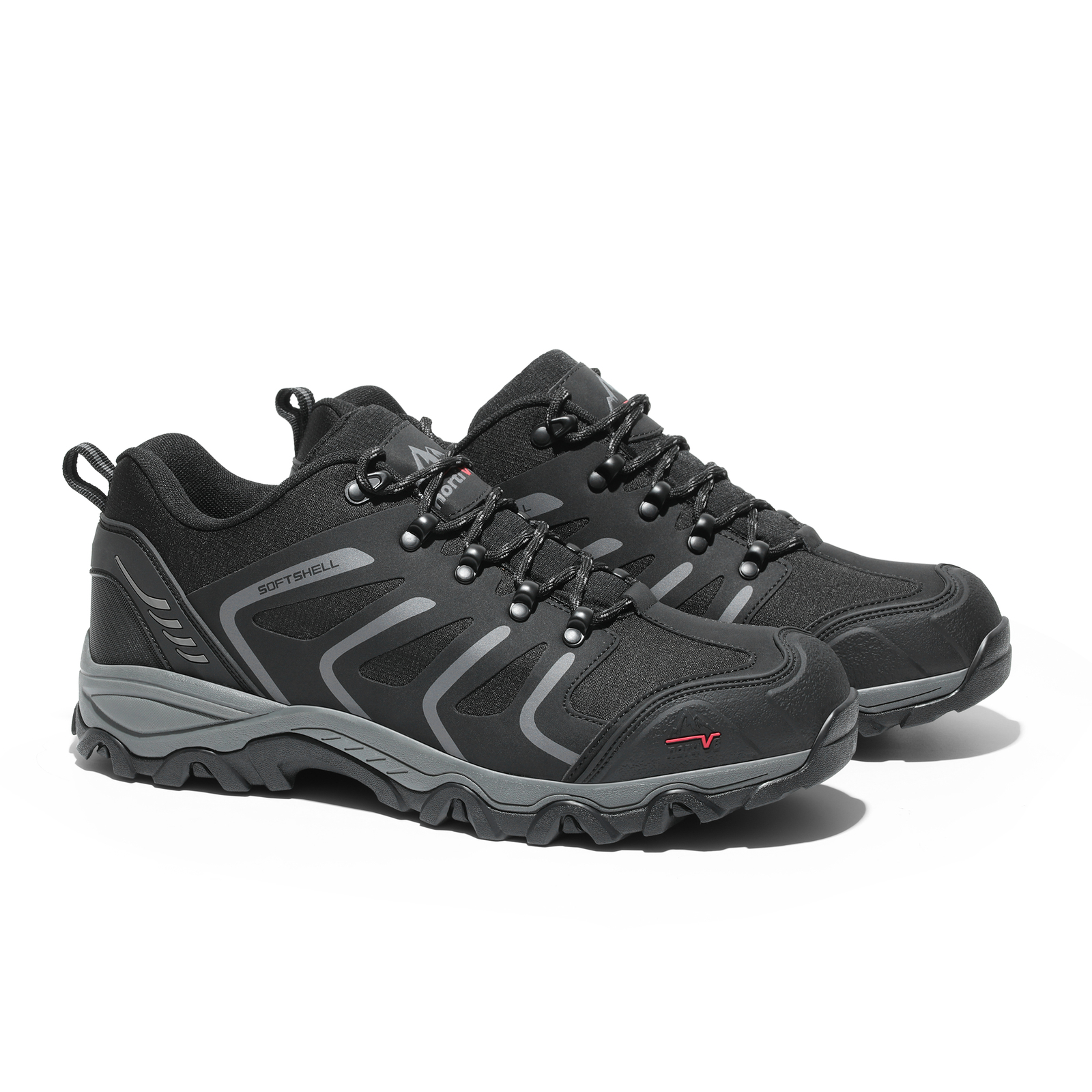 NORTIV8 Men WIDE SIZE Hiking Shoes Low Top Waterproof Trekking Trails Work Shoes