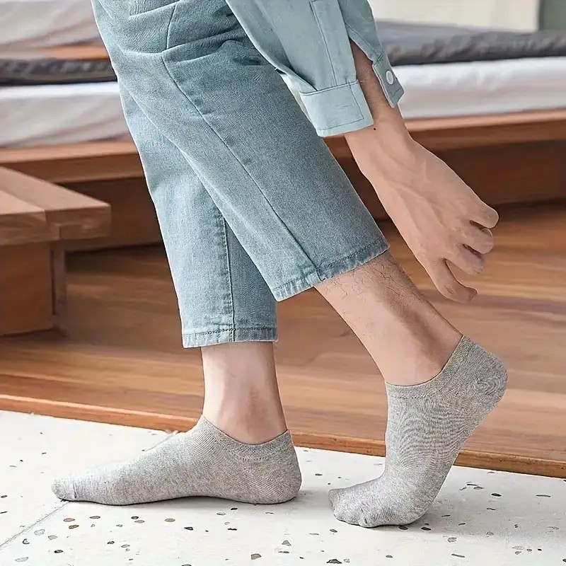 10-30 Pairs Unisex Ankle Socks – Comfortable Everyday Low Cut Sport Socks –