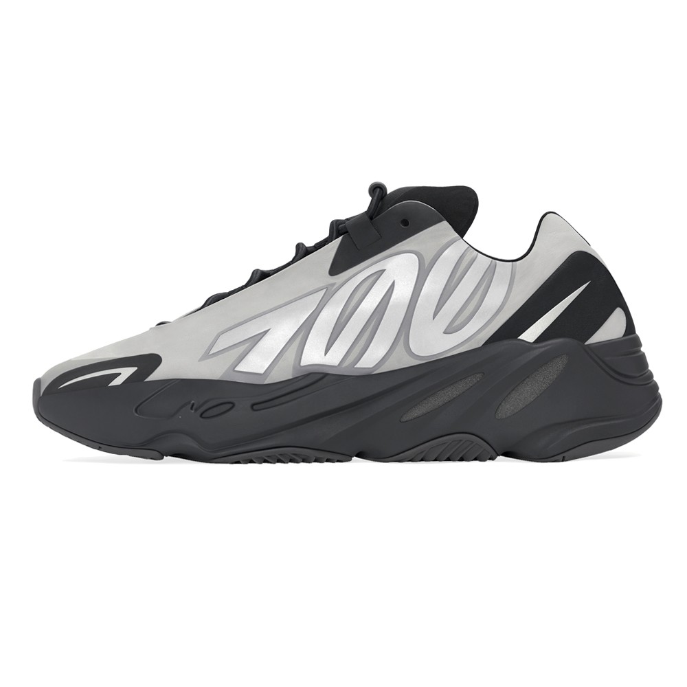 adidas Yeezy Boost 700 Mnvn Lace Up Mens Grey Sneakers Casual Shoes GW9524