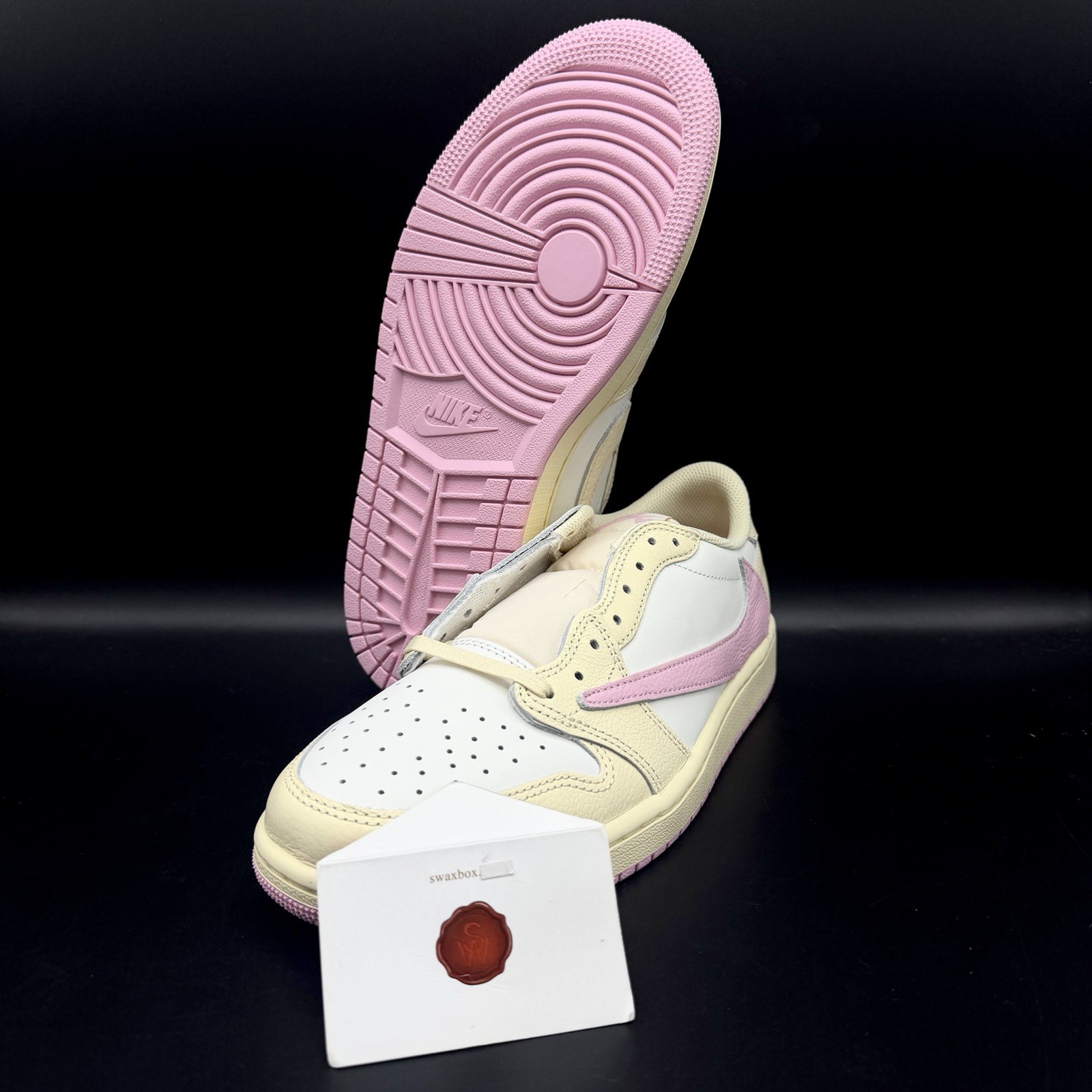 Travis Scott x Air Jordan 1 Low OG SP “Shy Pink” IQ7604-100