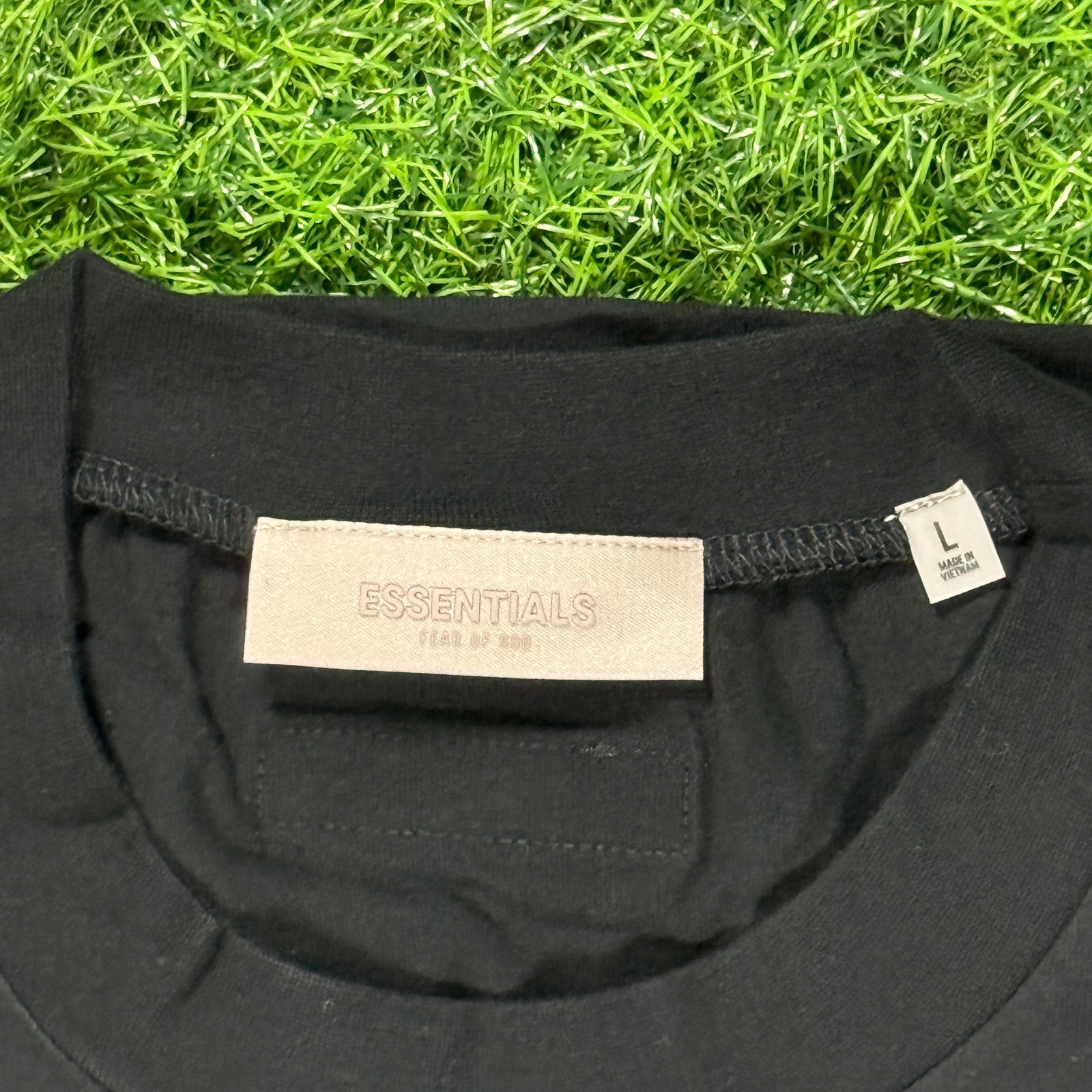 Fear of God Essentials T-Shirt SS22 Stretch Limo Black – 100% Authentic (XS-XL)