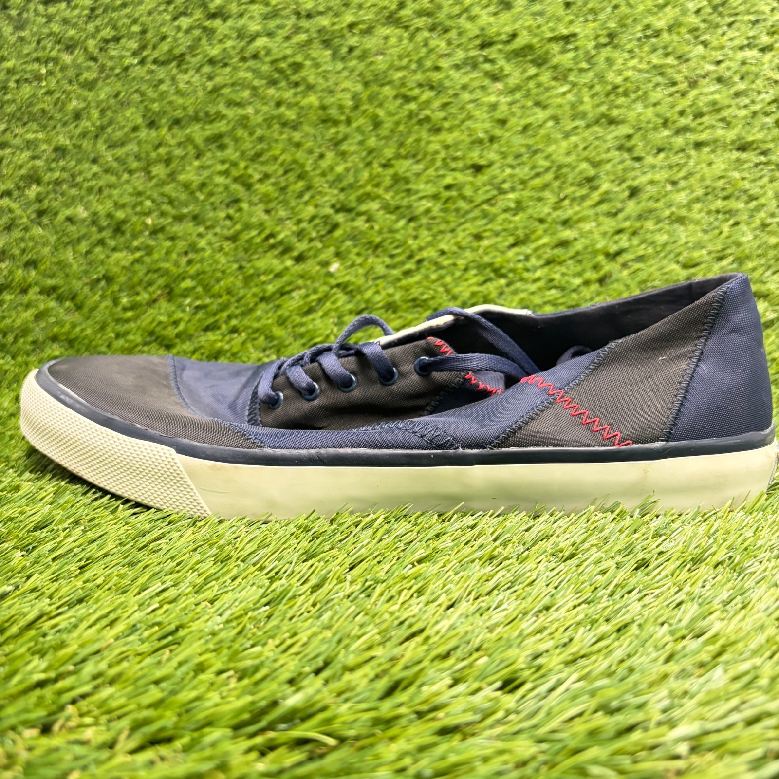 Sperry Captains CVO Bionic Mens Size 12 Blue Black Casual Lace Up Shoes Sneakers