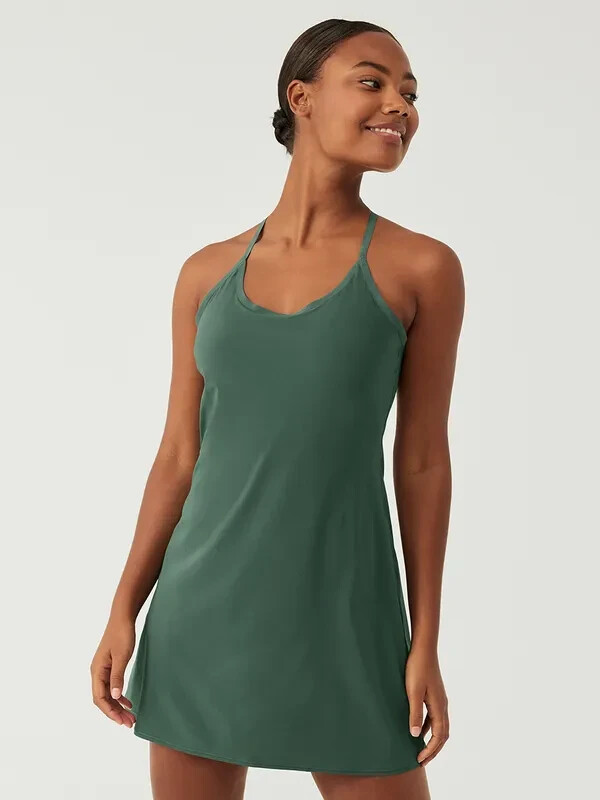 Outdoor Voices The Exercise Dress Evergreen