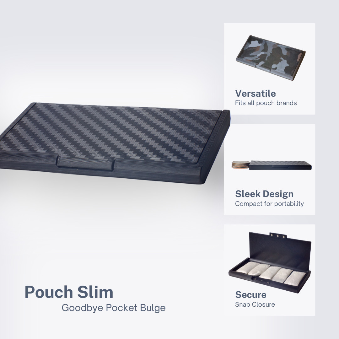 Slim Zyn Pouch Case Discreet Pouch Holder Can | Concealer Gift pocket Container