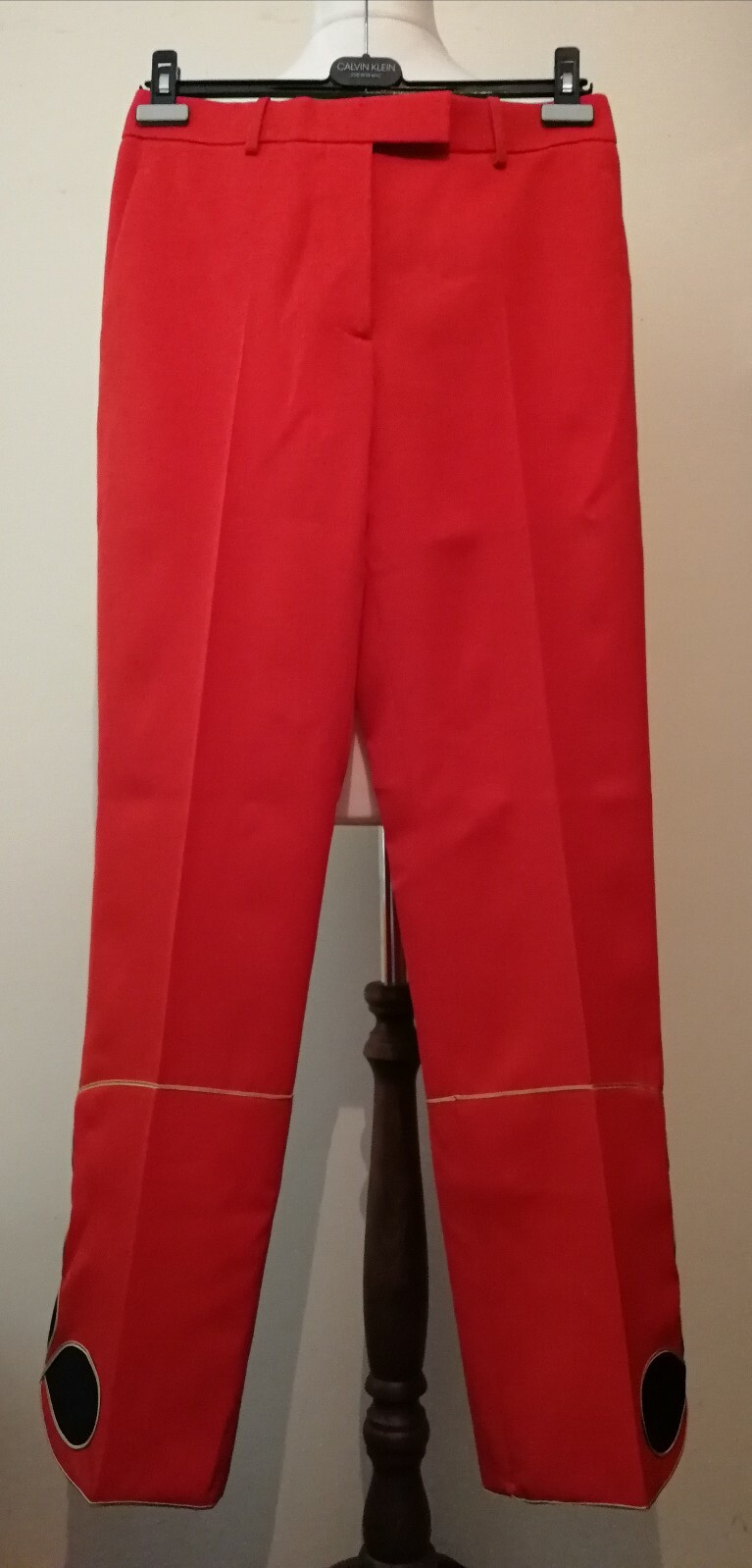 Calvin Klein 205W39NYC By Raf Simons Trouser Orange Size Ita 40 uk 8