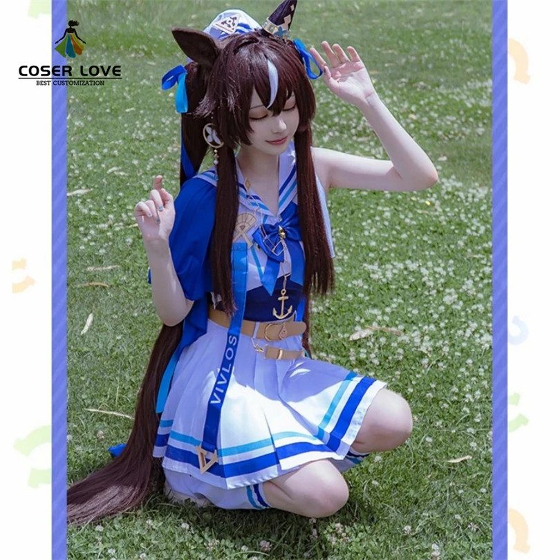 Uma Musume Vivlos Voyage Etincelant Cosplay Costume Wig Convention Outfits