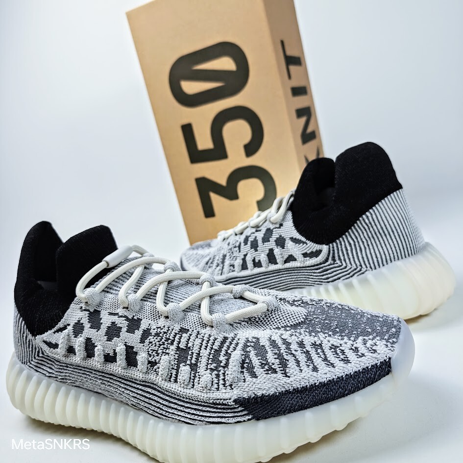 Adidas US 13.5 Men’s Slate White Black Grey Boost Ye Yeezy 350 CMPCT IG9608 NIB