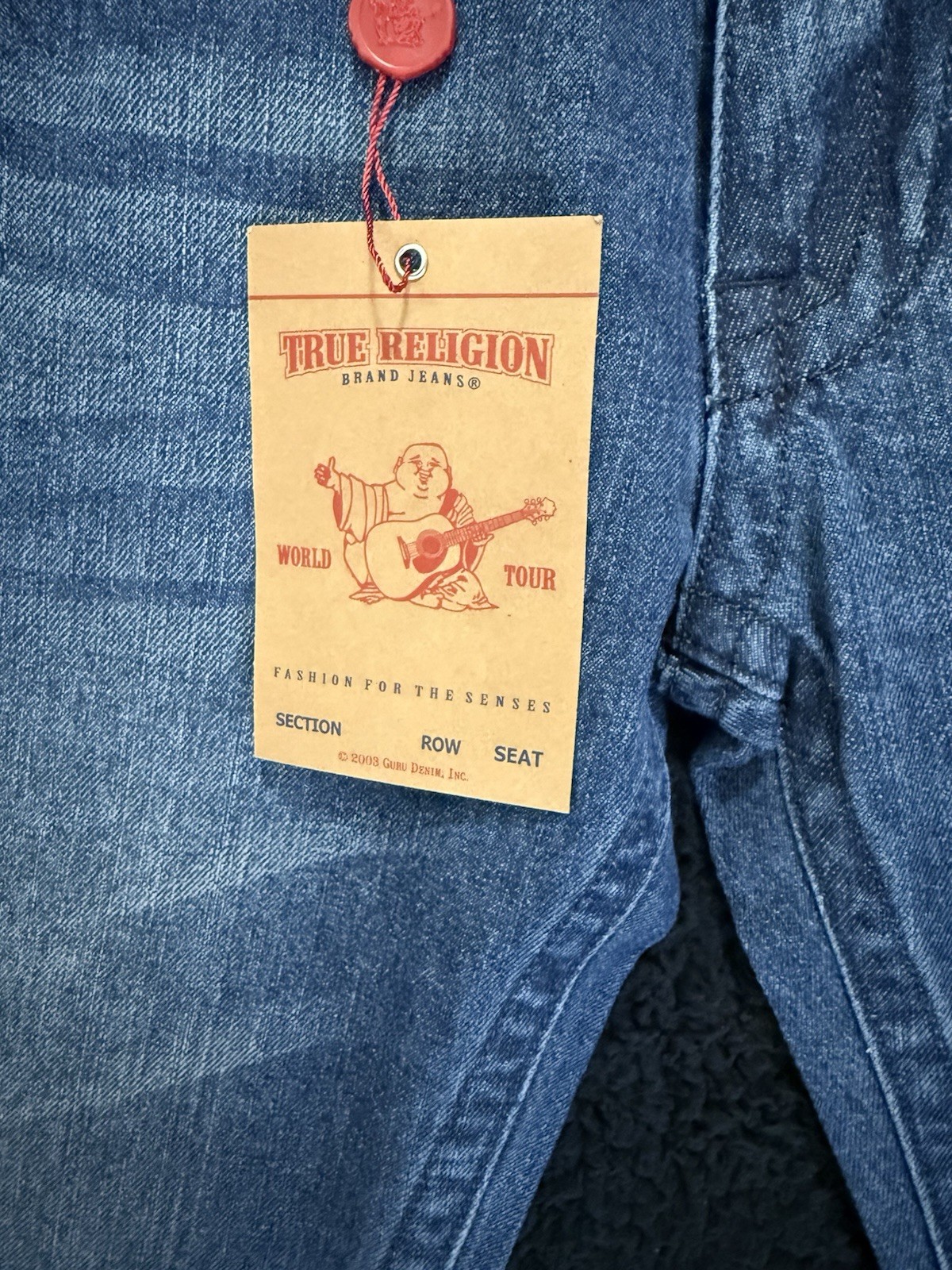 NWT Vintage True Religion Jeans Size 30×33 MADE IN USA