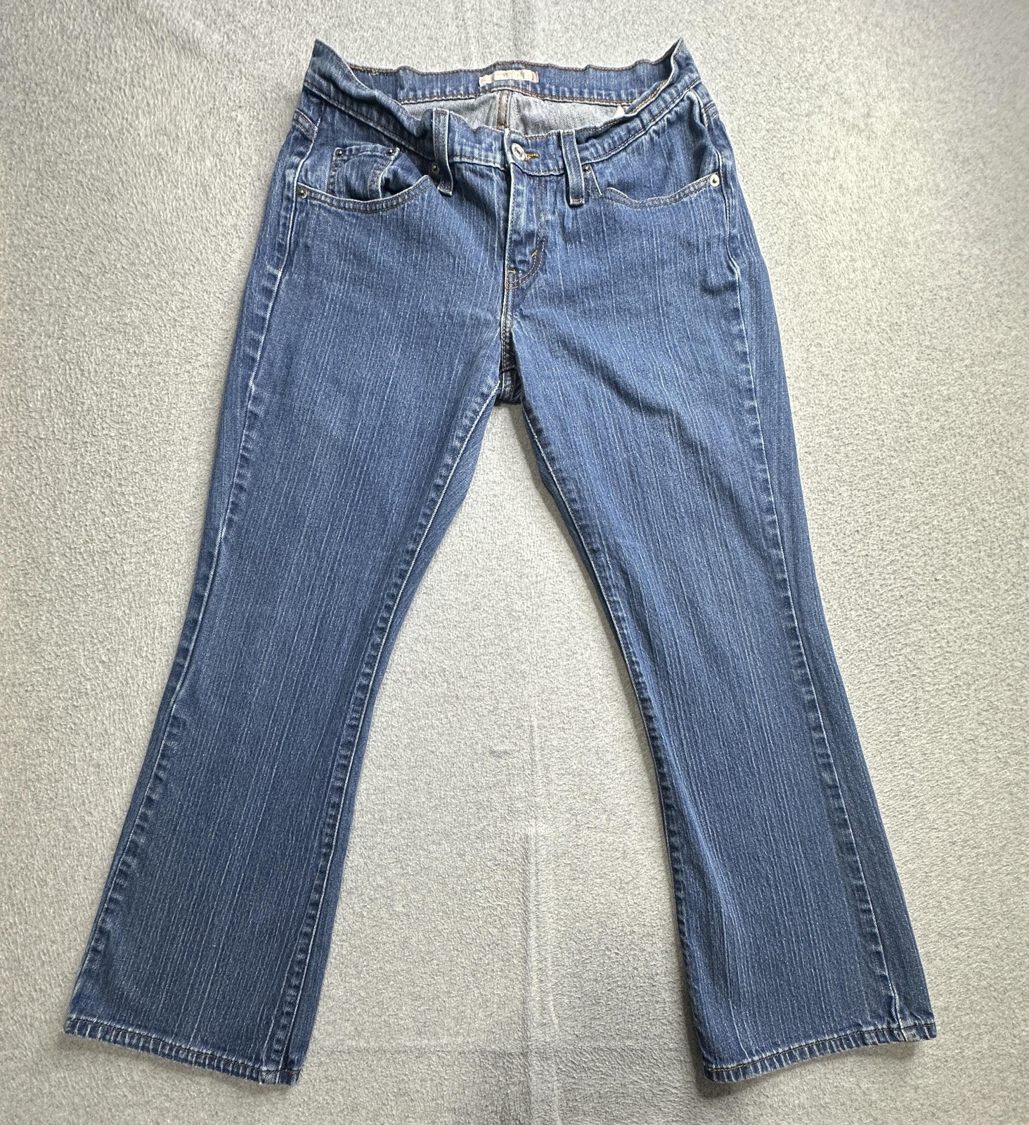 Levis Jeans Womens 10 Medium Blue Curvy Cut 731L Bootcut Stretch Denim Sri Lanka