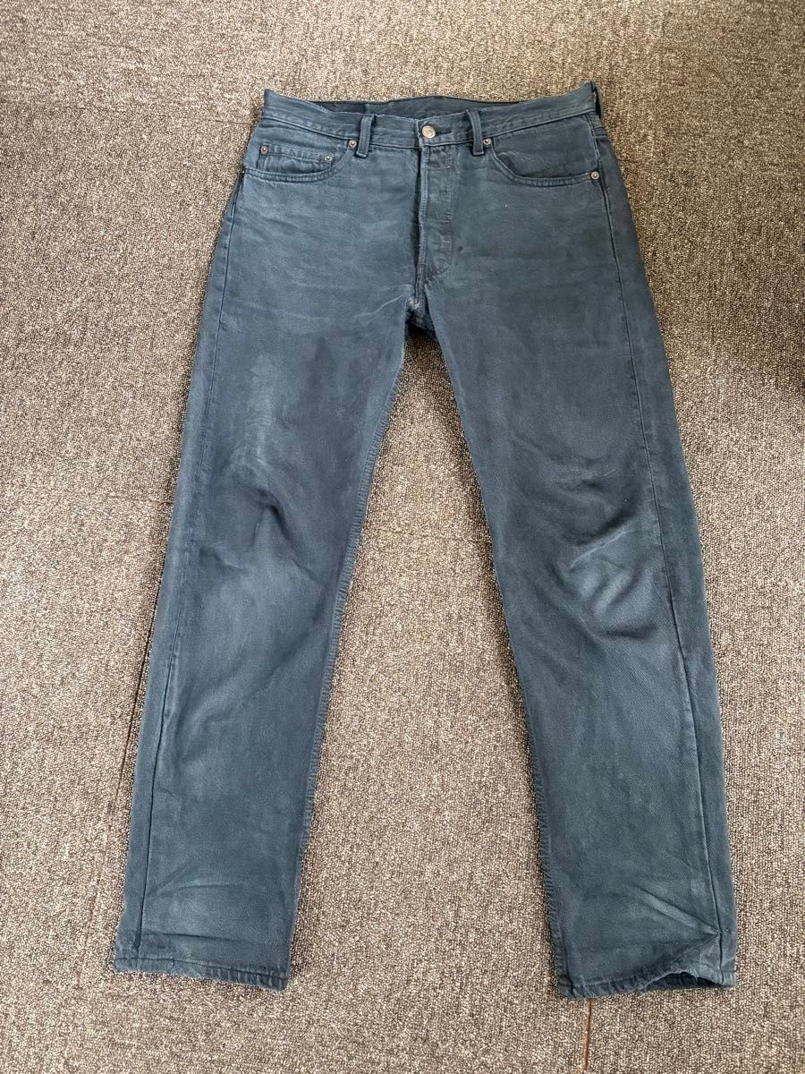 [Made in USA] 90s Levi’s 501 Black Denim W33 El Paso Factory