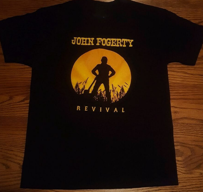 Basic John Fogerty t-shirt Black S-234XL Cotton men and women 1VT0082