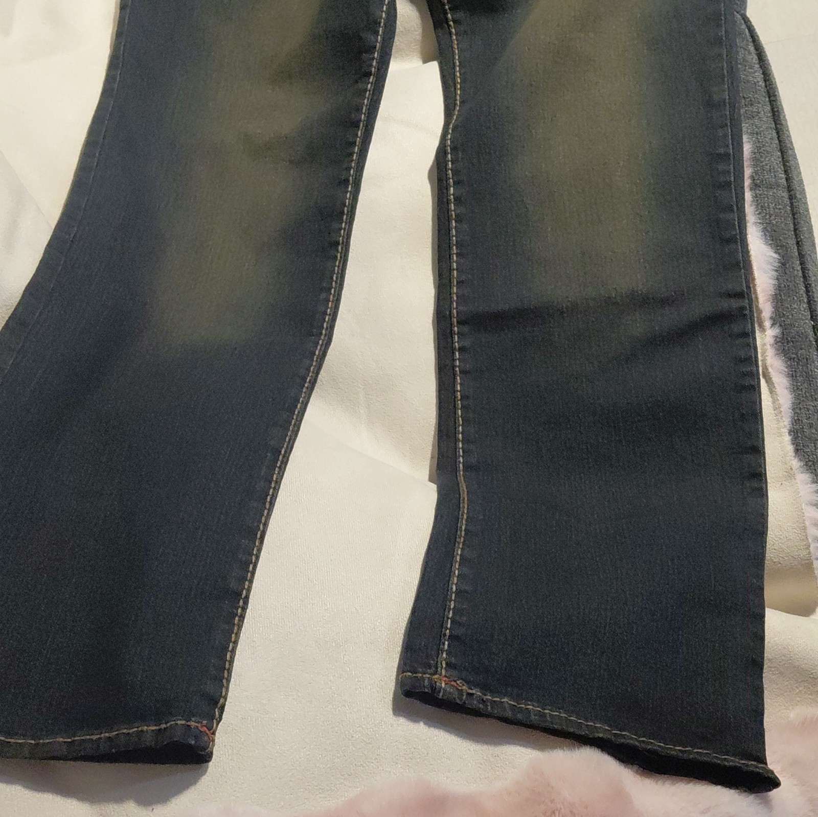 True Religion Men’s World Tour Black Dark Wash Straight Fit Jeans NWT