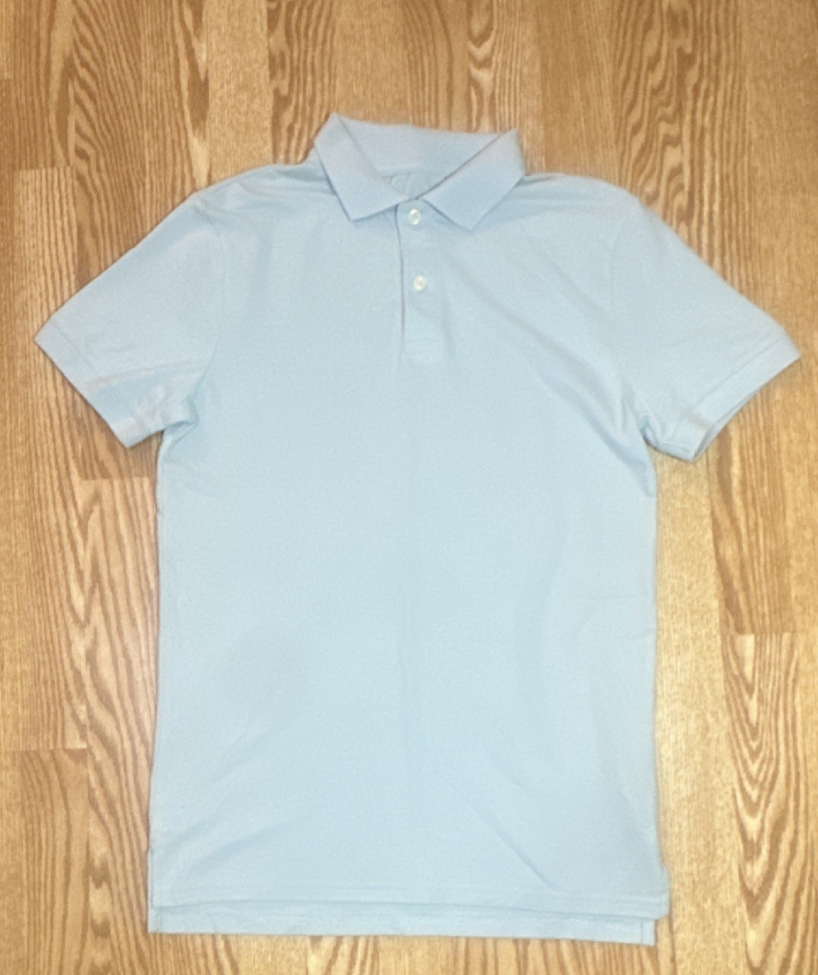 Goodfellow & Co Men’s The Every Wear Polo Blue Solid Short Sleeve Collared S