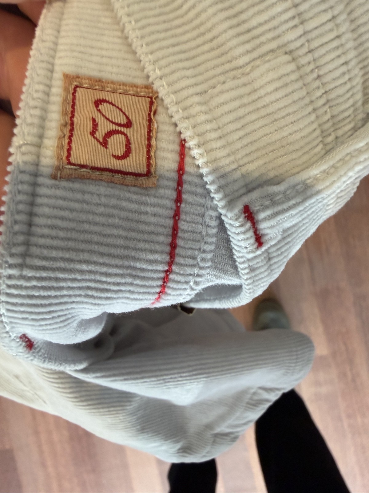 Marco Pescarolo Grey Corduroy Pants