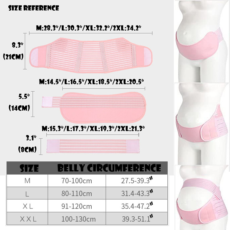 Maternity Band Abdomen Waist Back Support Belt Pregnancy Tummy Belly Band Brace