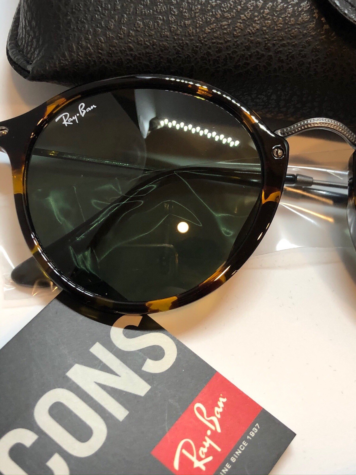 New Ray-Ban Round Fleck RB2447 Sunglasses