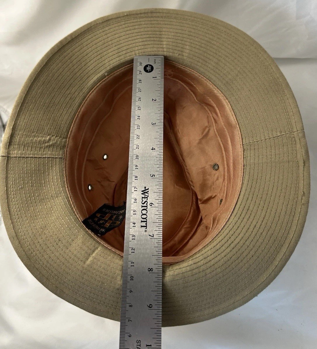 Dorfman Pacific Tan Fedora Hat Medium (Made in Sri Lanka) Classic