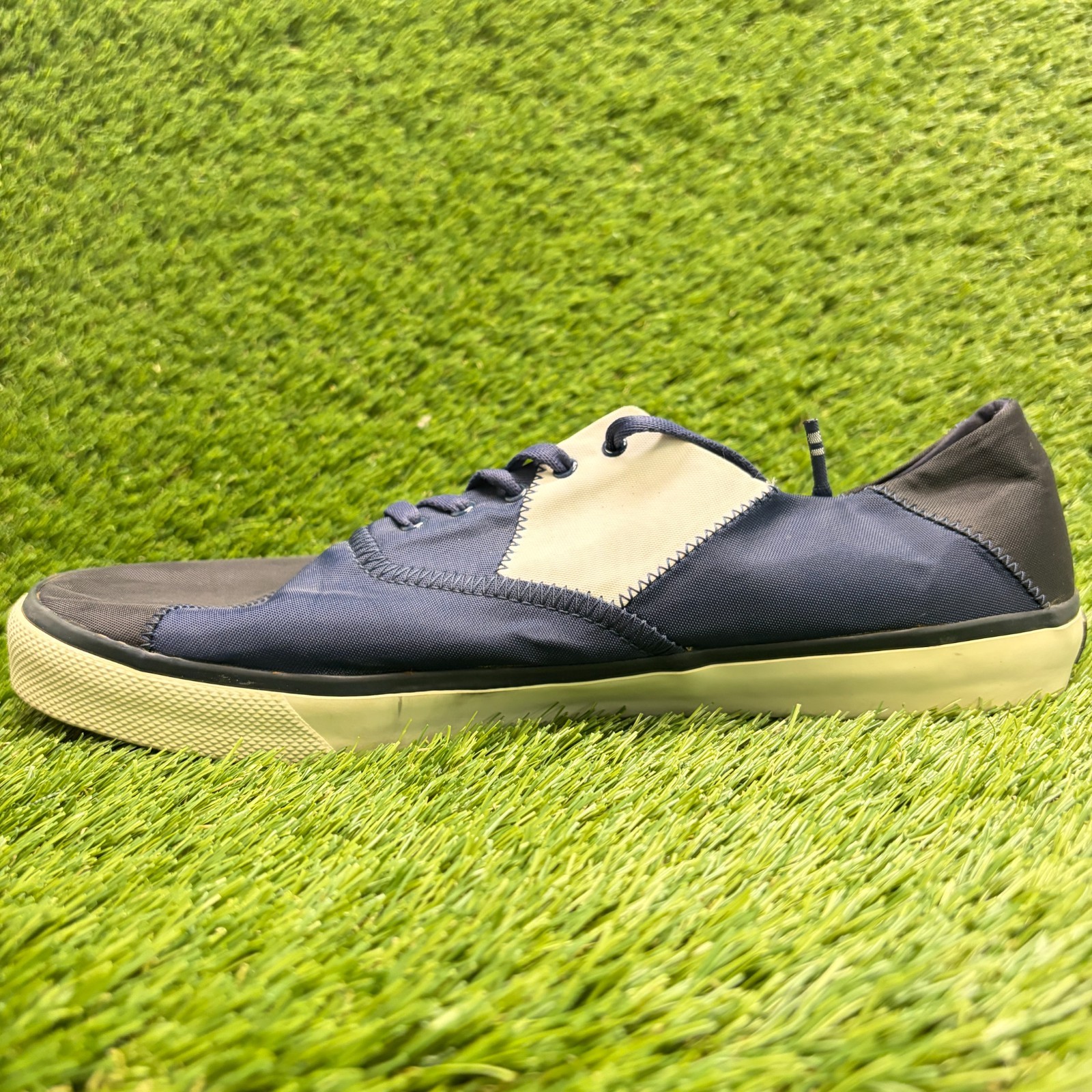 Sperry Captains CVO Bionic Mens Size 12 Blue Black Casual Lace Up Shoes Sneakers