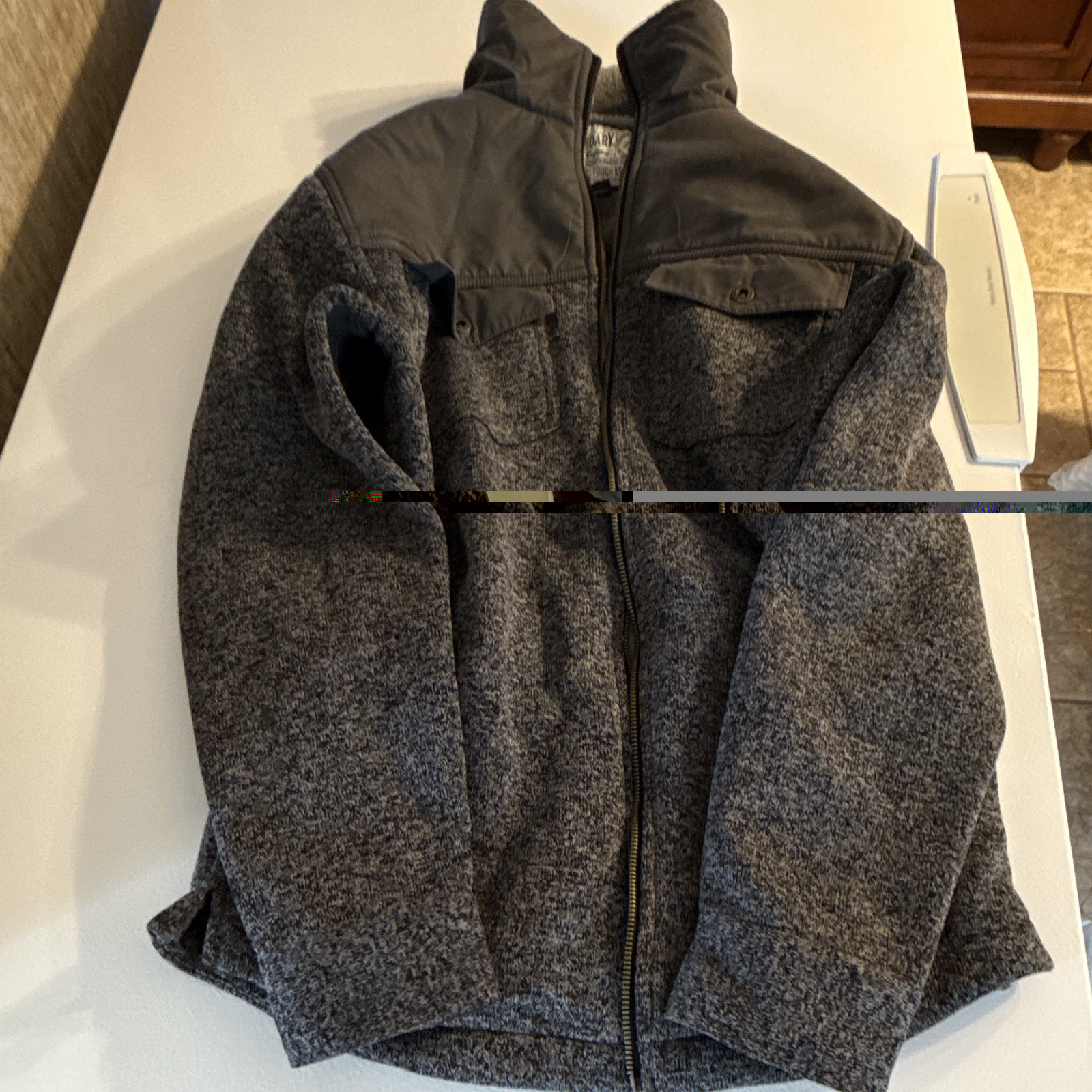 Legendary Hunting Outfitters Men’s Gray Medium Tough as Buck Henley Thermal