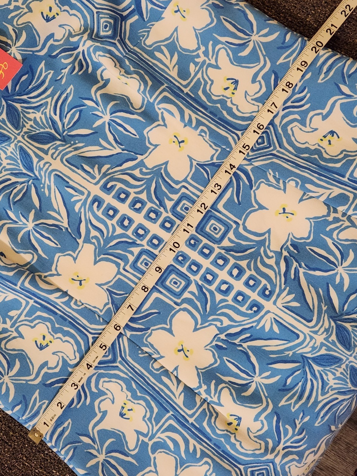 🆕️ 💙SIZE 16 HTF Lilly Pulitzer💙 – Dixey Short Sleeve Stretch Shift Dress