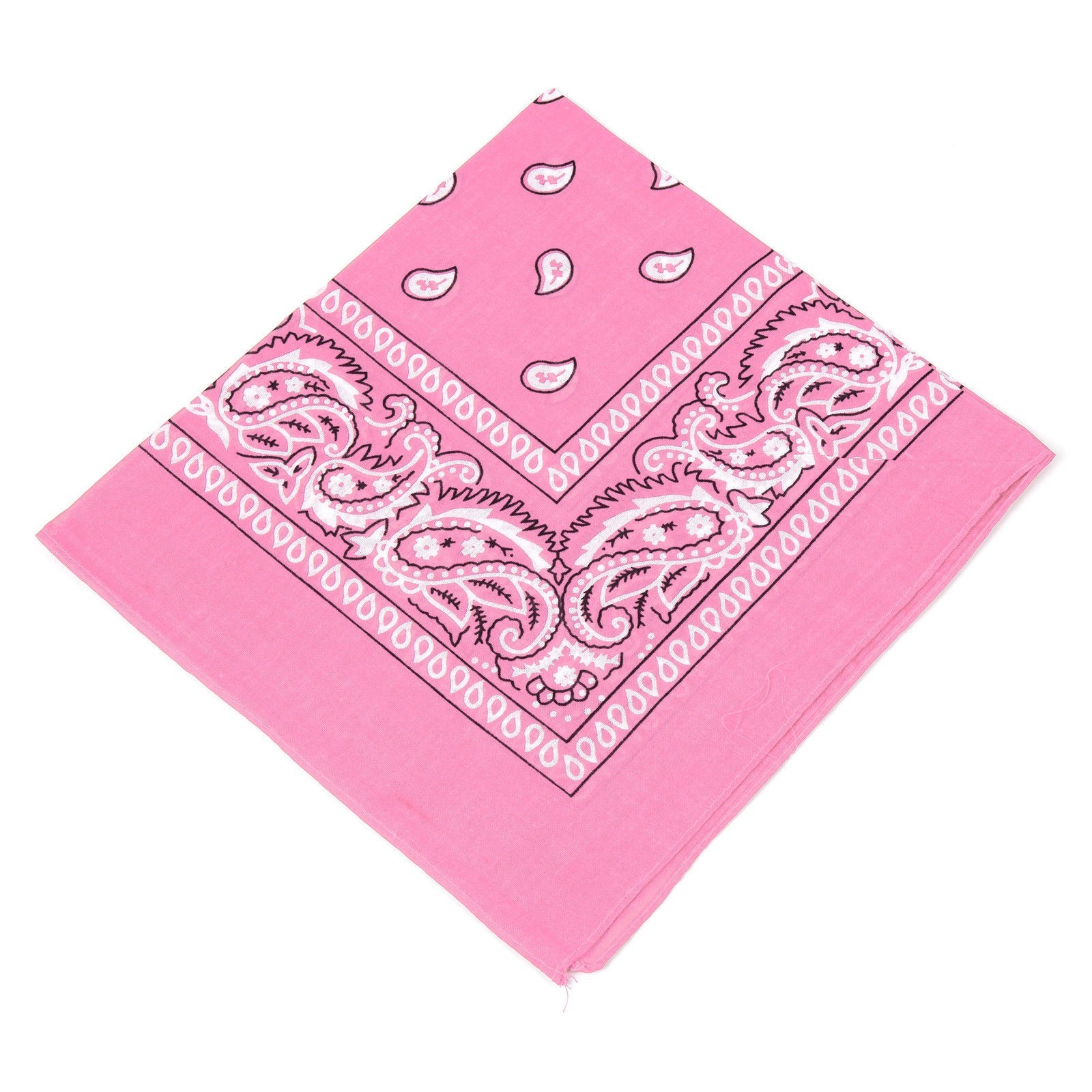 2 X Paisley Print Bandana 100% Cotton Head Warp Scarf Face Mask – USA Seller